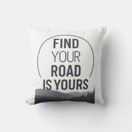 Minimal Outdoor Kissen - Finden Sie Ihre Straße is