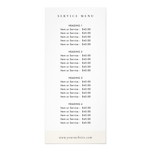 Minimal Pastel Farbenfrohe Bäckerei Werbekarte (Hinten)