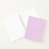 Minimal Pastel Grid "NOTES" Cover - Niedliche Ästh Notizblock (Innenseite)