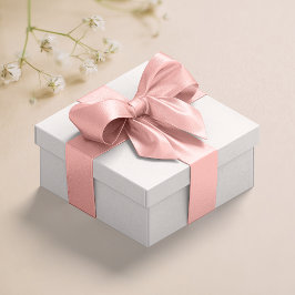 Minimal Pastel Pink #FBB5AE Satin Ribbon Satinband