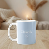 Minimal Personalized Name Mug Kaffeetasse