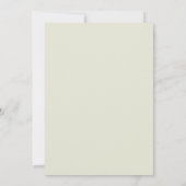 Minimal Photo Wedding Save the Date Card Einladung (Rückseite)