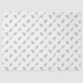 Minimal Pine Corporate Christmas Pattern Seidenpapier