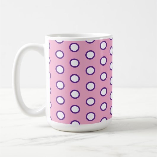 Minimal Polka Dot coffee mug Kaffeetasse (Links)