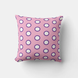 Minimal Polka Dot Fleece Blanket   Kissen
