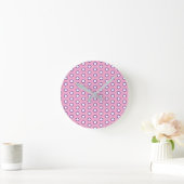 Minimal Polka Dot round clock Runde Wanduhr (Zuhause)