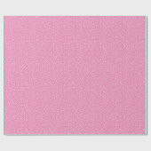 Minimal Polka Dot Wrapping Paper Pink Geschenkpapier (Flach)