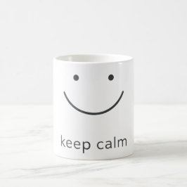 Minimal Positive Mood Design Kaffeetasse