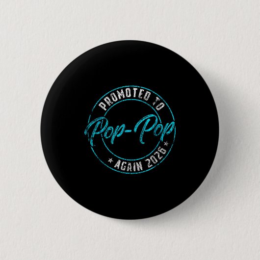 Minimal Promoted Pop Again 2026 Opa Button (Vorderseite)