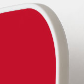 Minimal Red Black Pickleball Paddel Schläger (Linke Seite)