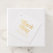 Minimal Retro Baby Dusche Vielen Dank Geschenkanhänger (Mit Box)