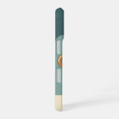 Minimal Retro Coffee and Cookie iPhone 16 Hülle (Rechte Seite)