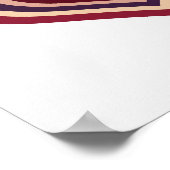 Minimal Retro Heart Wall Art Poster (Ecke)