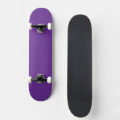 Minimal Royal Purple Skateboard for Skaters (Vorderseite)