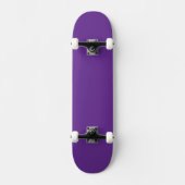 Minimal Royal Purple Skateboard for Skaters (Vorderseite)