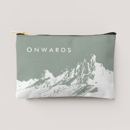 Minimal Rustikales Abenteuer Blasses Leben Zubehörtasche