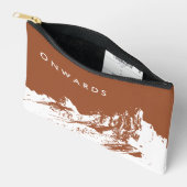 Minimal Rustikales Abenteuer Siena Zubehörtasche (Offen)