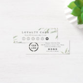 Minimal rustikales Logo Firmenkarte (Schreibtisch)