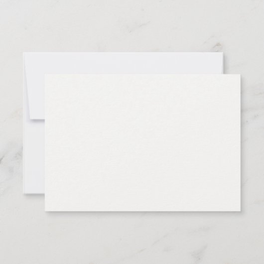 Minimal Sage Green Botanical RSVP Card (Rückseite)