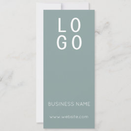 MINIMAL SAGE GREEN BUSINESS LOGO GIFT BESCHEINIGUN