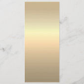 Minimal Sage Green Wedding Dinner Menükarte (Rückseite)