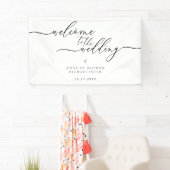 Minimal saubere, moderne Begrüßung Banner (Insitu)