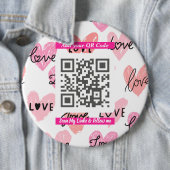 Minimal “Scan Me” QR Code, Simple Accessory Button (Beispiel)