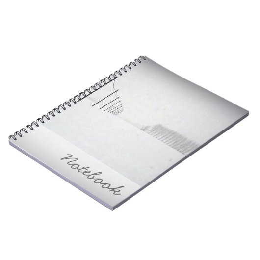 Minimal-Schneeballsystem Notizblock (Linke Seite)