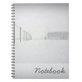 Minimal-Schneeballsystem Notizblock (Vorderseite)