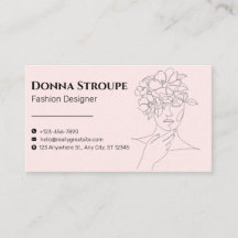 Minimal Schöner und eleganter Mode-Designer