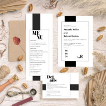 Minimal Schwarz und Weiß