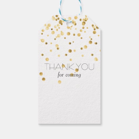 Minimal-Script-Brautparty-Geschenktasten Geschenkanhänger (Rückseite)