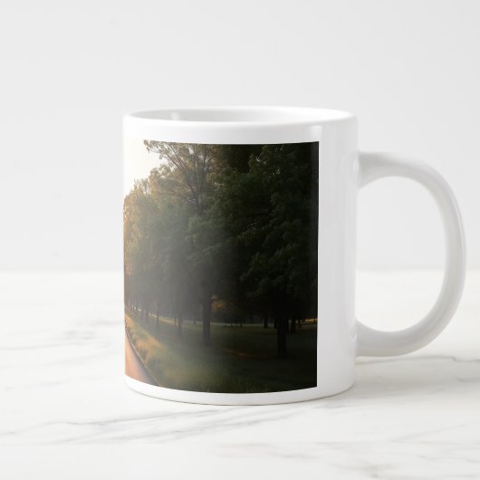 Minimal Silhouette Mug Jumbo-Tasse (Rechts)