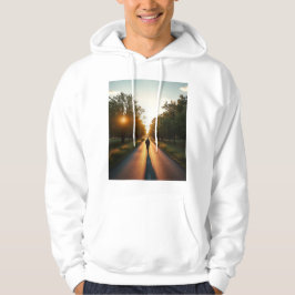 Minimal Silhouette T‑Shirt Hoodie