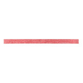 Minimal Simple Christmas Red Doodle Satinband (Vorderseite)
