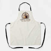Minimal Simple Coffee Shop barista Schürze (Vorderseite)