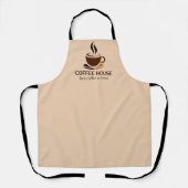 Minimal Simple Coffee Shop barista Schürze (Vorderseite)