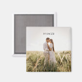 Minimal speichern des Datumsfensters Magnet (Vorderseite/Rückseite)