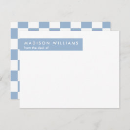 Minimal Square Stilvolle moderne moderne Notizkart Mitteilungskarte