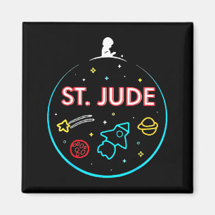 Minimal St Jude Patient Ty Rocket Magnet