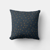 Minimal Star Pattern Throw Pillow Kissen (Vorderseite)