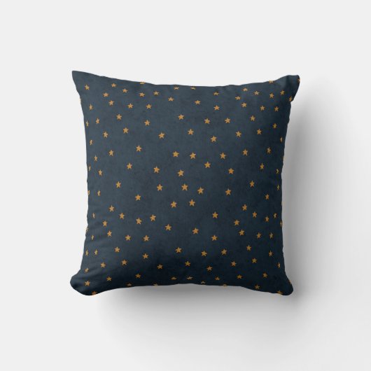 Minimal Star Pattern Throw Pillow Kissen (Vorderseite)