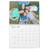 Minimal stilvoll gestalten Sie Ihr eigenes Foto 20 Kalender (Feb 2027)