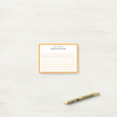 Minimal stilvolle moderne moderne Post-it Notes Klebezettel (Auf Schreibtisch)