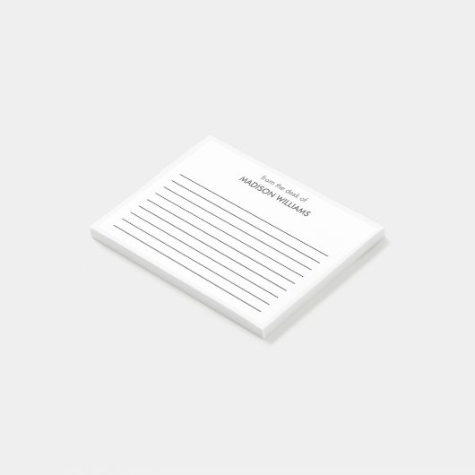 Minimal stilvolle moderne moderne Post-it Notes Post-it Klebezettel (angewinkelt)