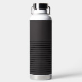 Minimal Stilvolle Trendy Moderne Wasserflasche Trinkflasche (Rückseite)