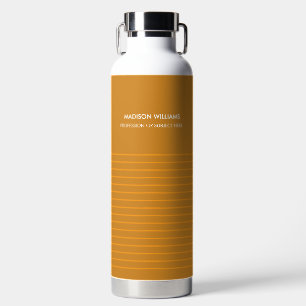 Minimal Stilvolle Trendy Moderne Wasserflasche Trinkflasche