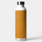 Minimal Stilvolle Trendy Moderne Wasserflasche Trinkflasche (links)