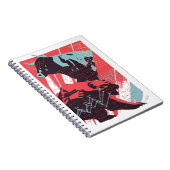 Minimal Stock Market Bull Bear Chart Notizblock (Rechte Seite)