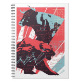 Minimal Stock Market Bull Bear Chart Notizblock (Vorderseite)